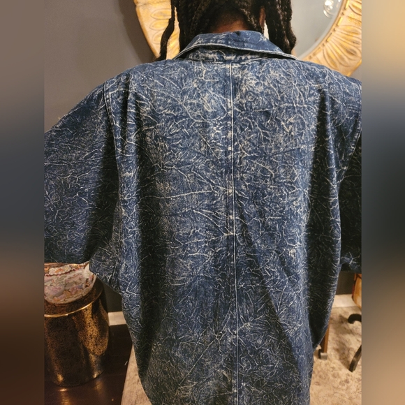 Vtg Denim Jacket - Picture 4 of 5